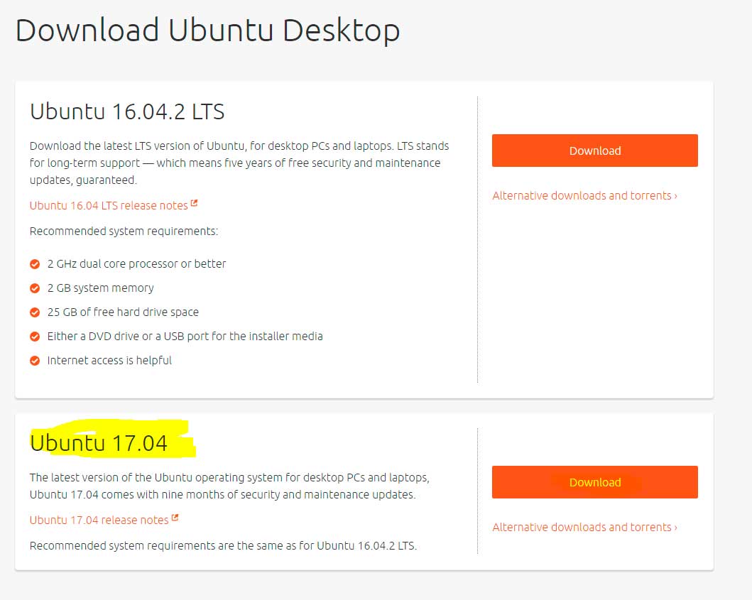 Descargar Ubuntu