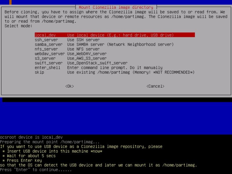 instal the last version for ios Clonezilla Live 3.1.1-27