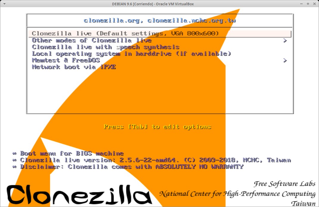 Clonezilla Live 3.1.1-27 instal the new for mac