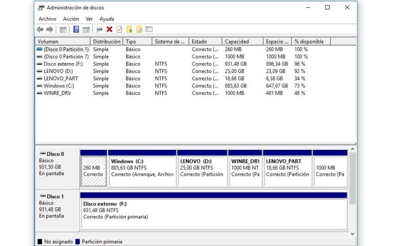 Cómo Crear Una Partición De Disco En Windows 10 4698