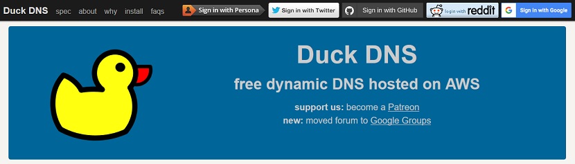 Wake on LAN (WoL) - Configuración: Duck DNS