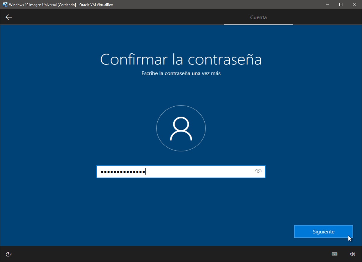 Windows 10: Instalación paso 10