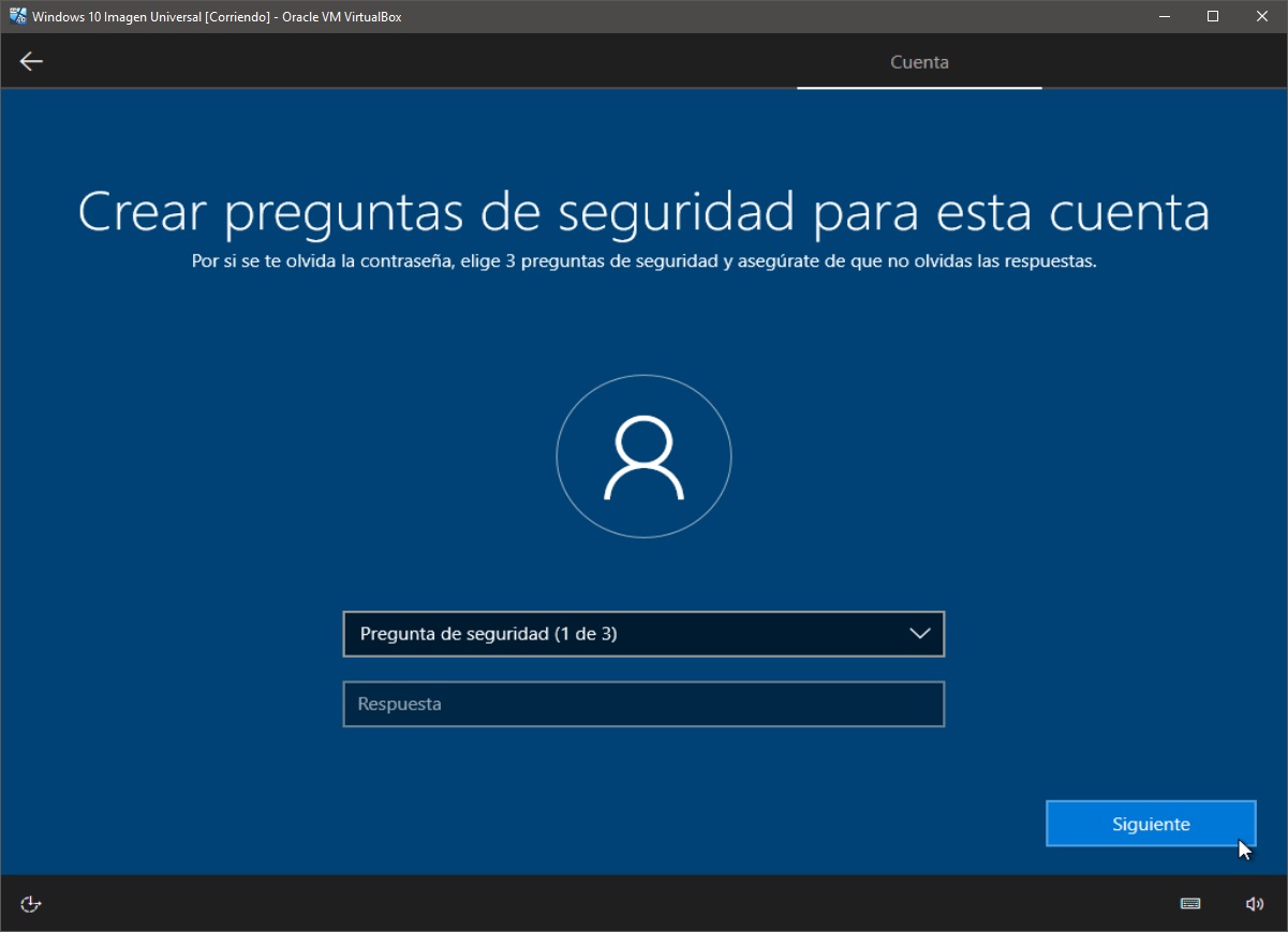 Windows 10: Instalación paso 11